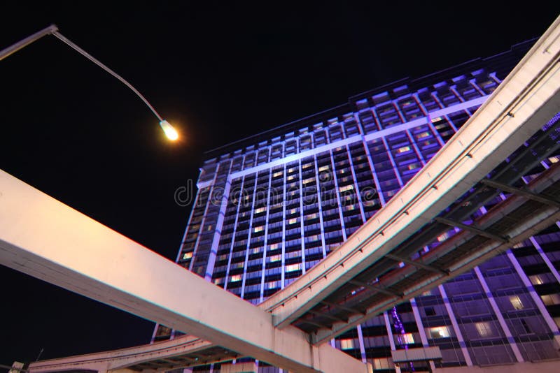 Pontes para pedestres em Las Vengas foto de stock Pontes para pedestres em Las Vengas foto de stock