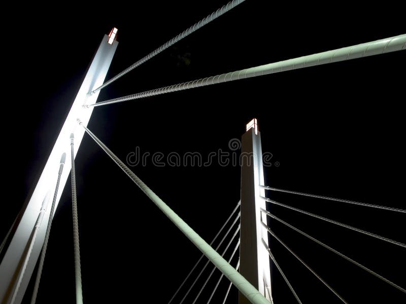Ponticello di notte fotografia stock libera da diritti Ponticello di notte fotografia stock libera da diritti