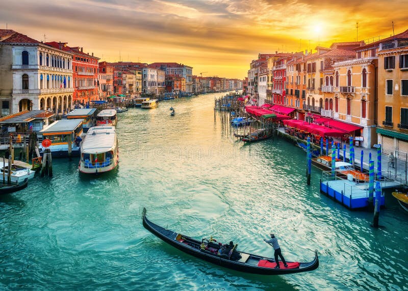 Ponticello di Rialto a Venezia fotografie stock libere da diritti Ponticello di Rialto a Venezia fotografie stock libere da diritti