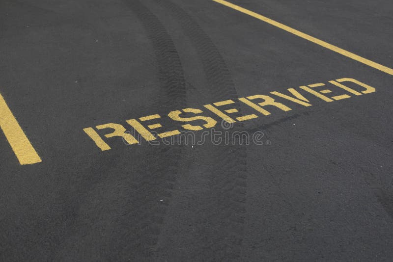 Ponto de estacionamento Reserved