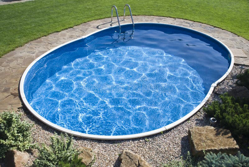 The pool royalty free stock photography