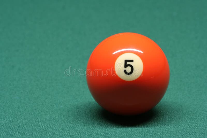 Pool ball number 05