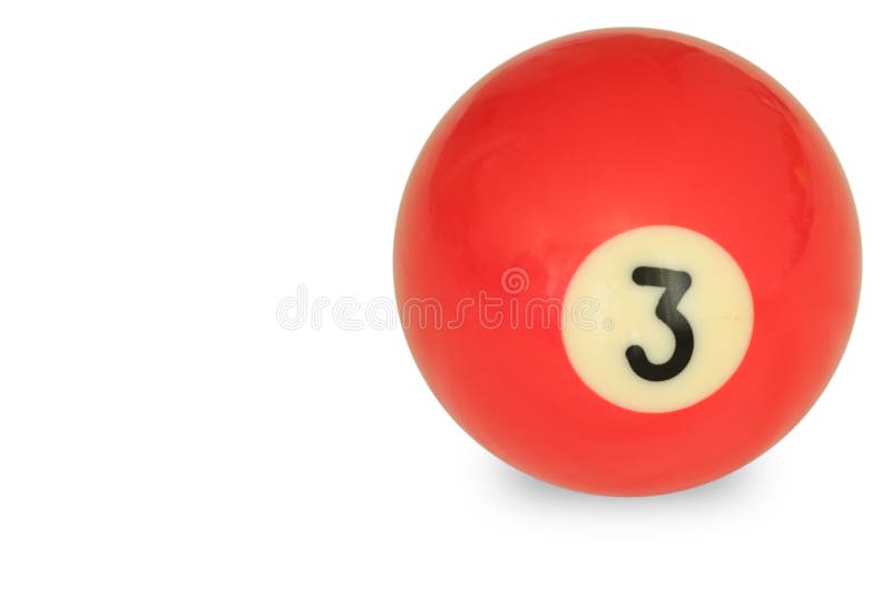 Pool ball number 3