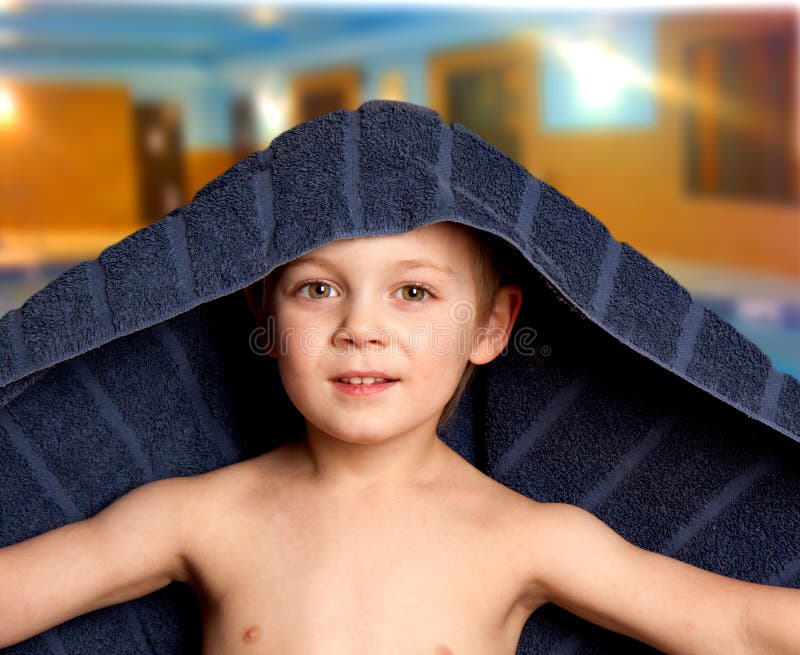 Pool Boy stock photo