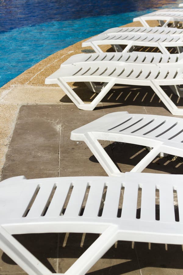 Pool chairs stock photo. Image of mexico, warm, peninsula 30685472