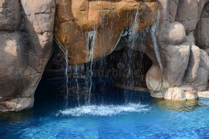 Pool in the grotto