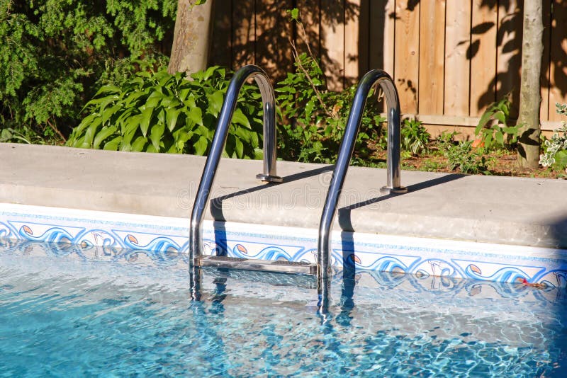 Pool Ladder royalty free stock photos