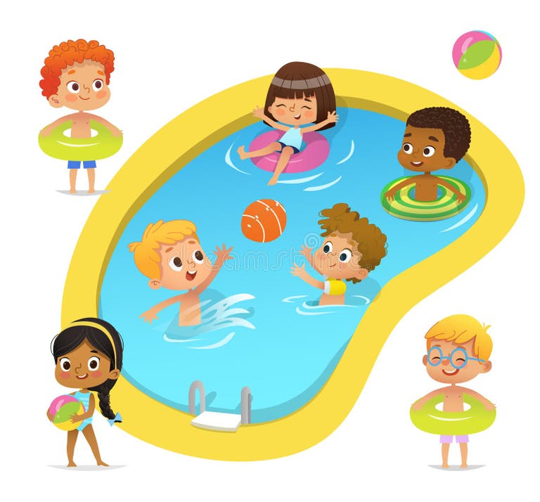 Pool Party Art Stock Illustrations – 3,327 Pool Party Art Stock ...