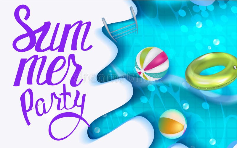 Summer Pool Party PNG, Vector, PSD, and Clipart With Transparent Background  for Free Download