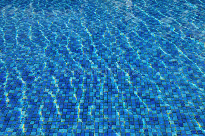 Blue tile pool stock image. Image of texture, pool, background - 25015795