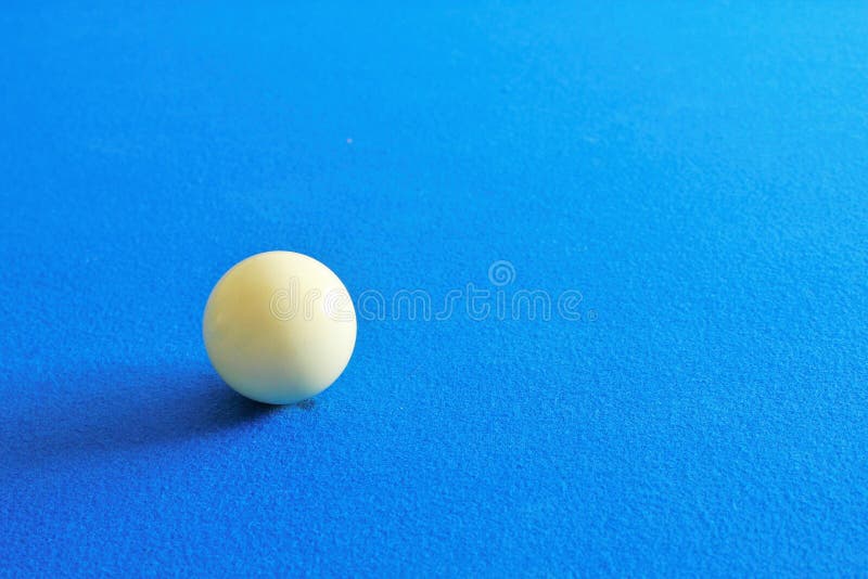 Pool white ball stock image. Image of blue, white, billiard 92707503