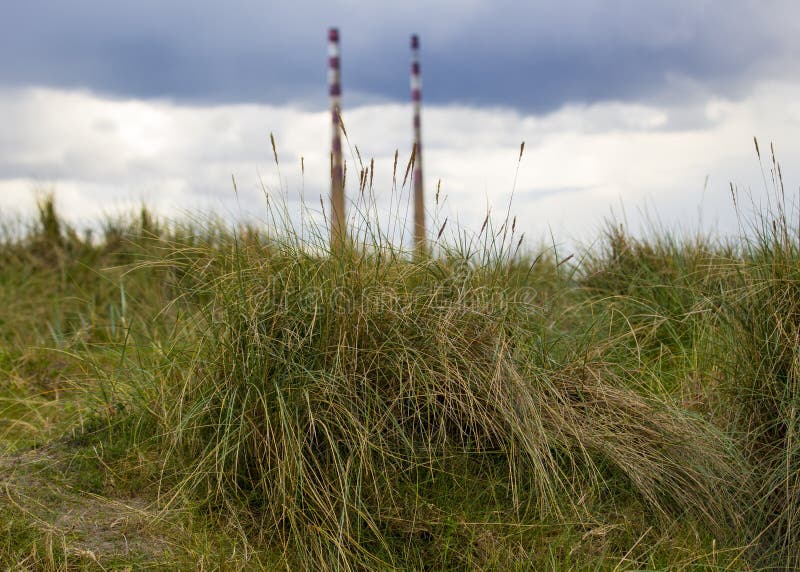 Poolbeg Towers, Ringsend, Dublin royalty free stock images Poolbeg Towers, Ringsend, Dublin royalty free stock images