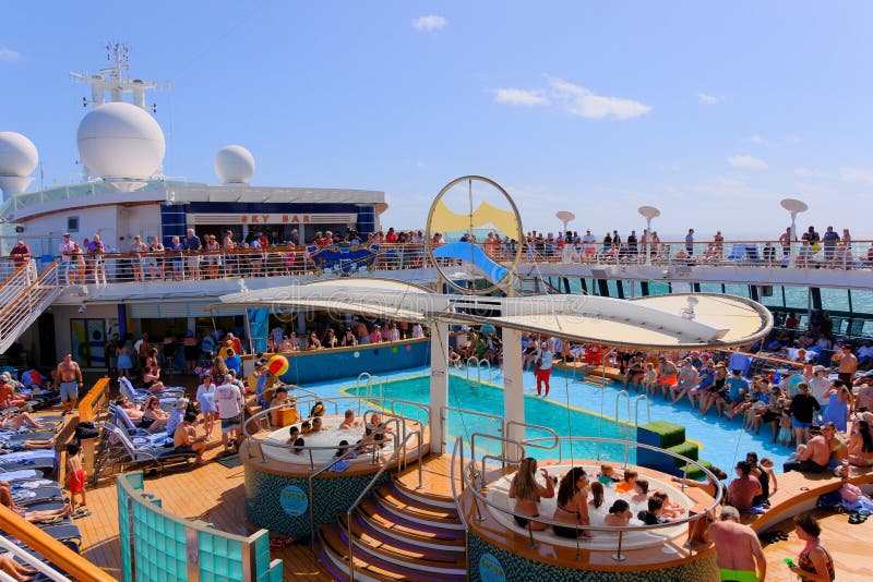 Pools on Cruise Ship