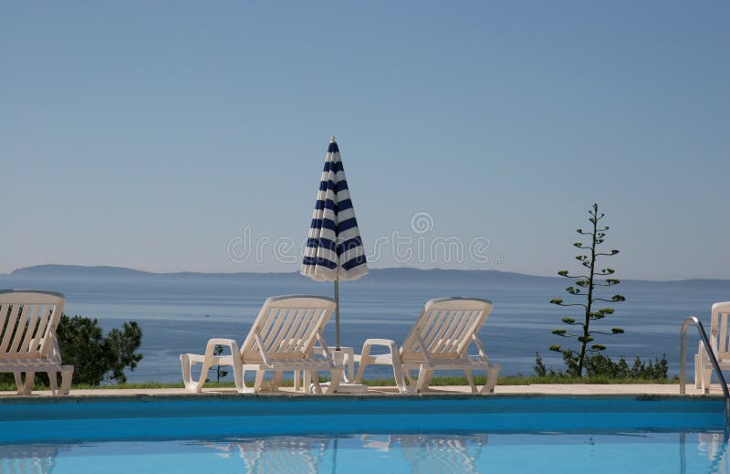Poolside at le lavandou, french riviera