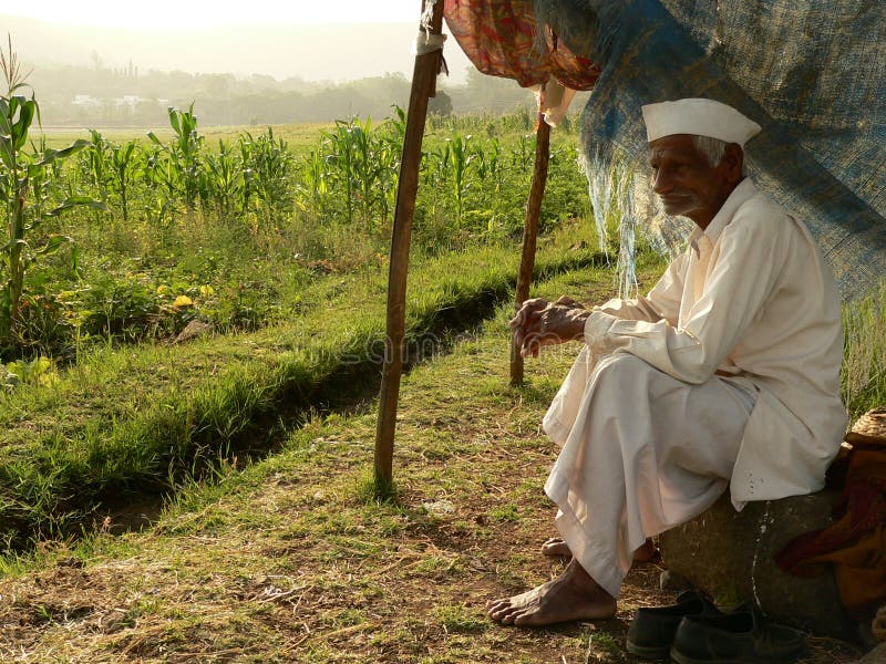 Poor Indian Farmer