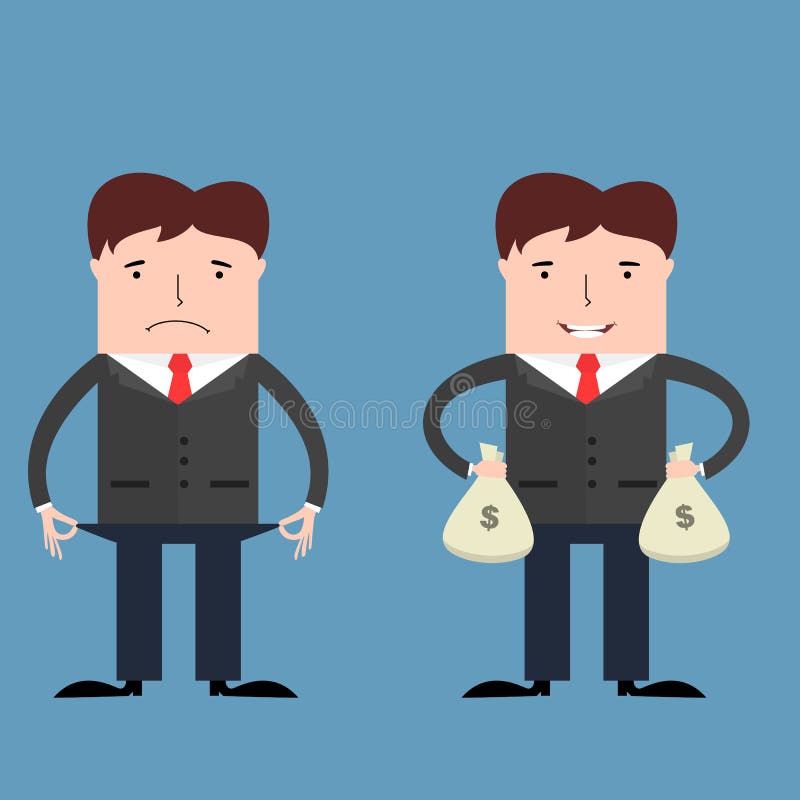 Rich Man Poor Man Stock Illustrations 563 Rich Man Poor Man