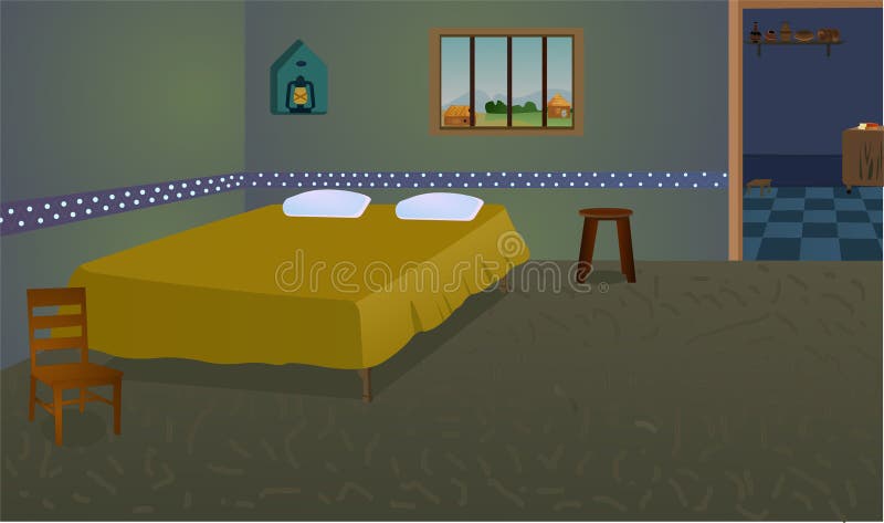 Poor Room Inside Cartoon Background, Room Vector Artwork Illustration. Stock Vector - Illustration of decoration, chair: 231967959 Poor Room Inside Cartoon Background, Room Vector Artwork Illustration. Stock Vector - Illustration of decoration, chair: 231967959