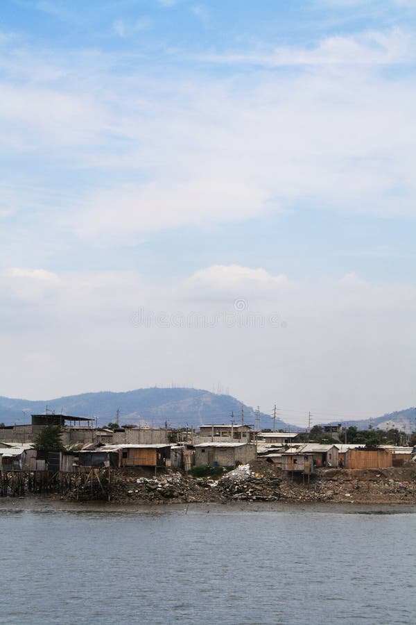 Poor slum area in Panama. stock image. Image of town 181577801