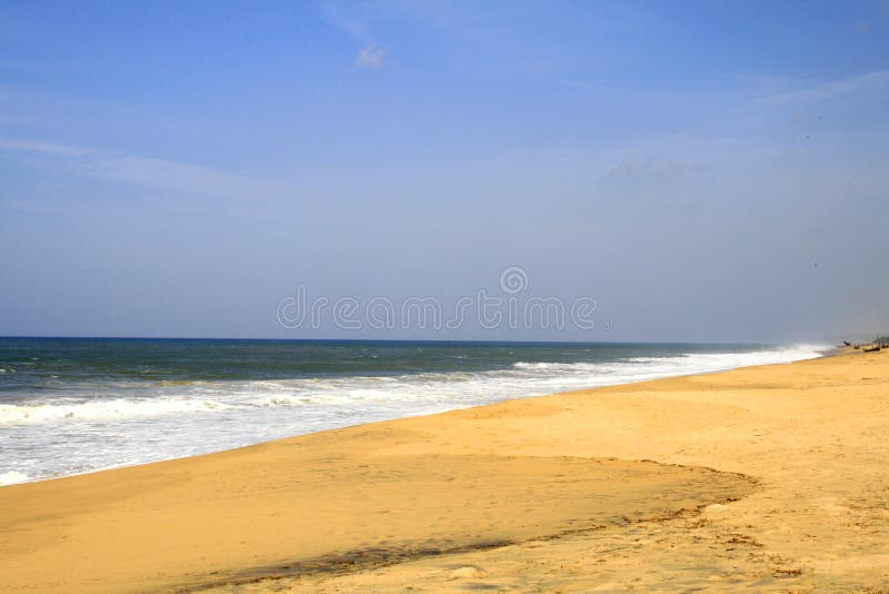 Poovar beach in Kerala, India