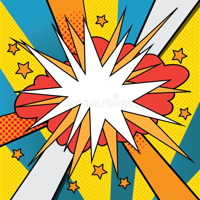 Pop art background stock vector. Illustration of background
