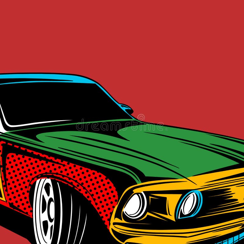 Tutorial on Cartoon  Pop Art design for painting RC Cars 