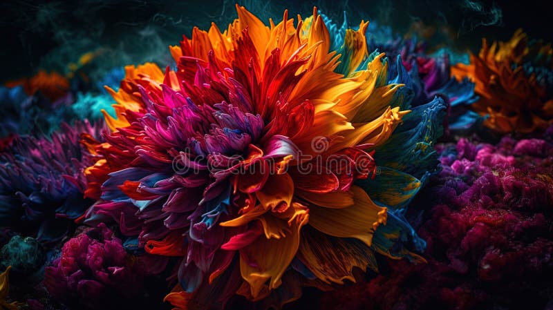 Pop Art 3D: A Colorful and Dynamic Design with 3D Element. Geometric shapes and bold colors combined with 3D element create a playful and dynamic design that is sure to make a statement. Generative ai
