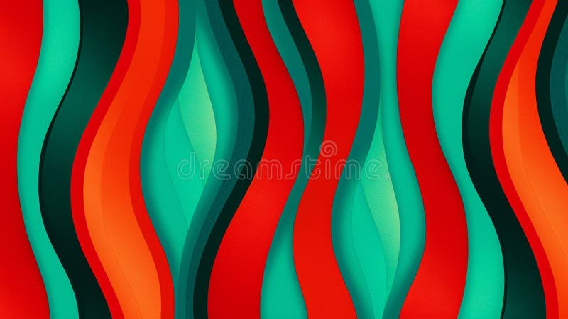 Motor de aprindere cu grafică pop și model retro, roșu și verde smarald royalty free illustration
