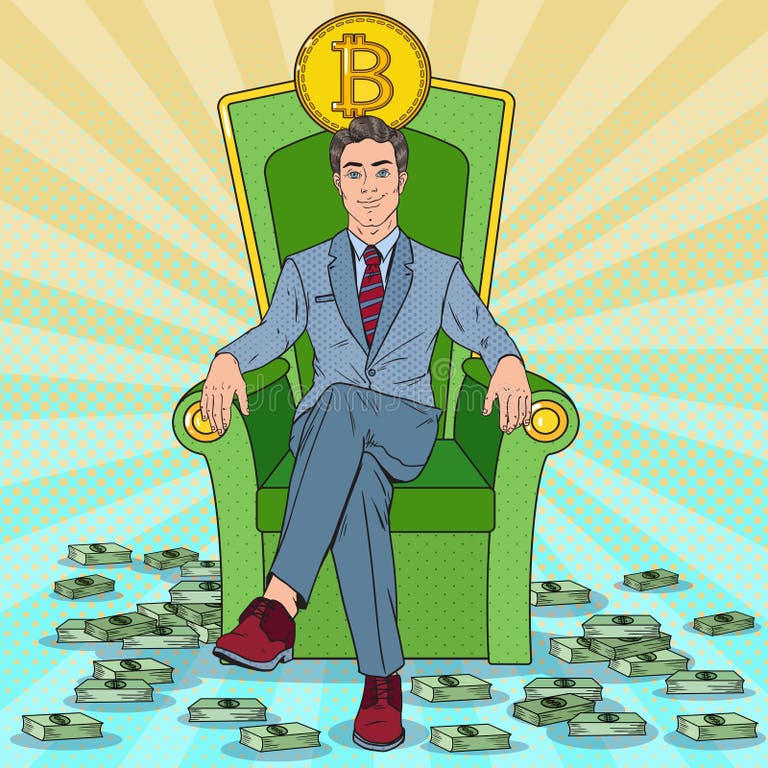 Rich Man Sitting Throne Money Stock Illustrations – 31 Rich Man Sitting