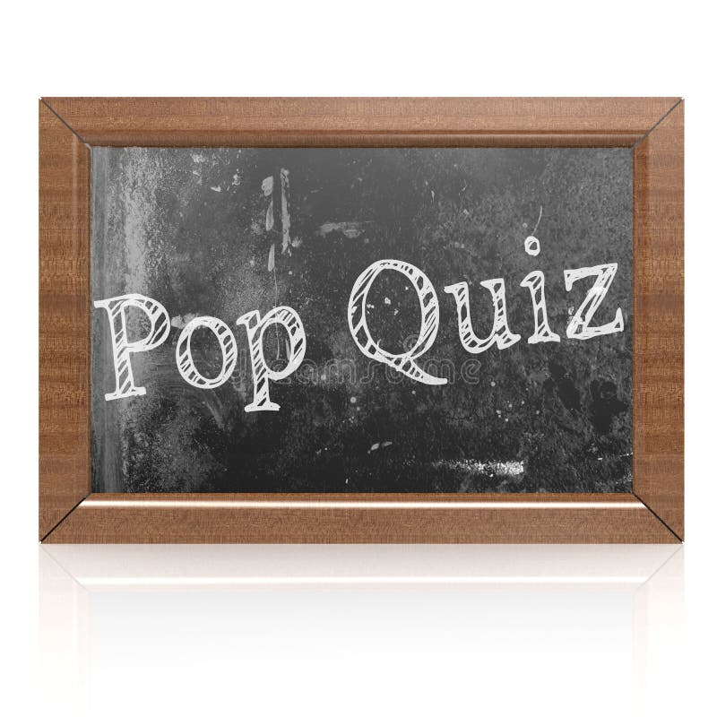 Pop Quiz Stock Illustrations 136 Pop Quiz Stock