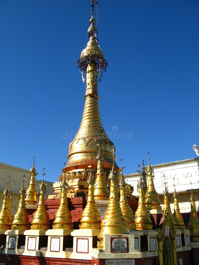 Popa Mount / Myanmar - 05 Jan 2010: Taungkalat Monastery on Popa Mount, Myanmar. Popa Mount / Myanmar - 05 Jan 2010: Taungkalat Monastery on Popa Mount, Myanmar