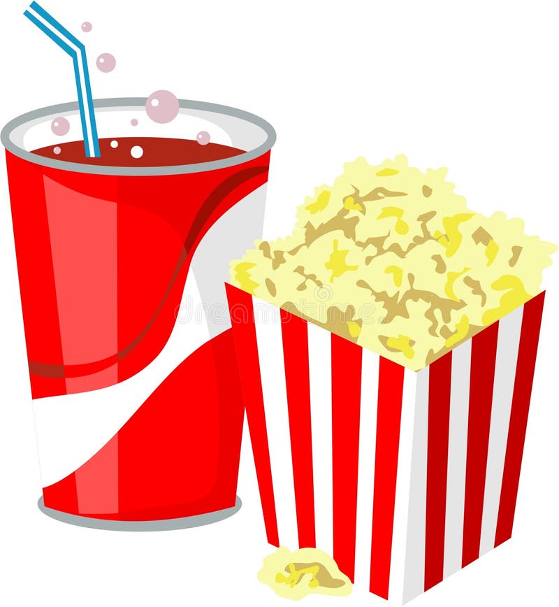 popcorn royalty ilustracja popcorn royalty ilustracja