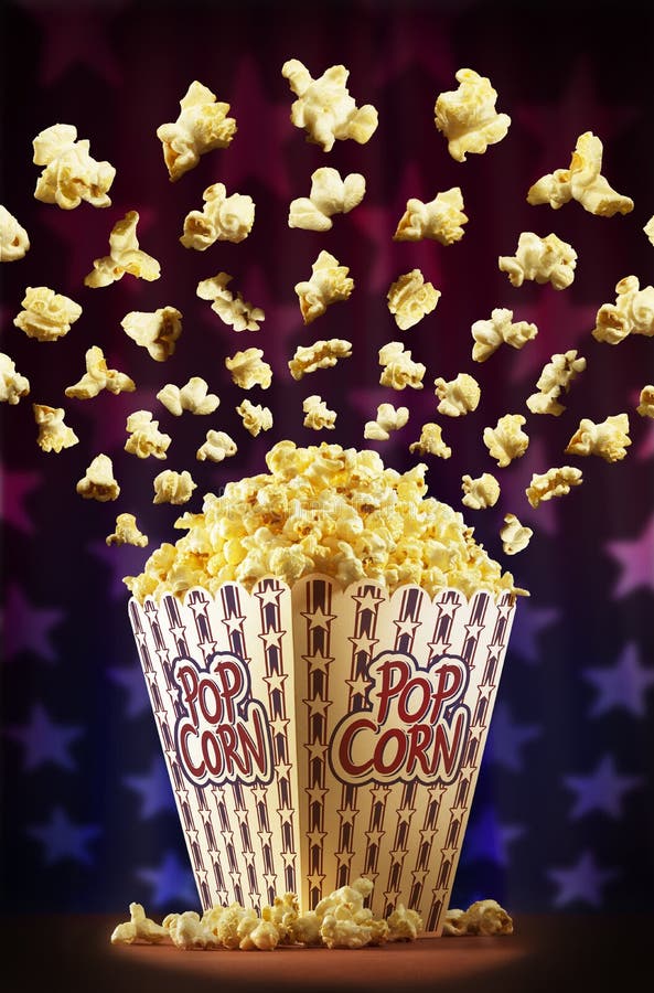 Popcorn circus stock image. Image of stage, american 23889541