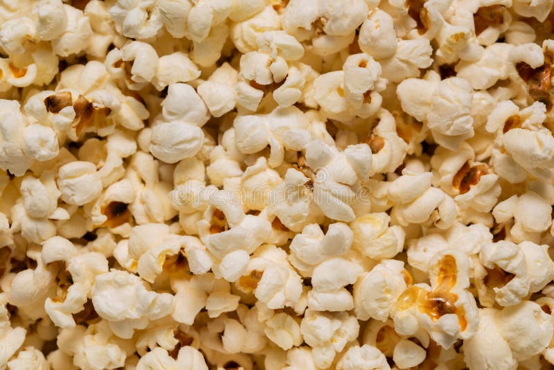 Popcorn and grain stock photo. Image of isolated, gold 58667924