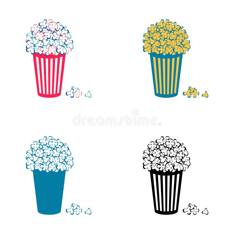 Popcorn icons