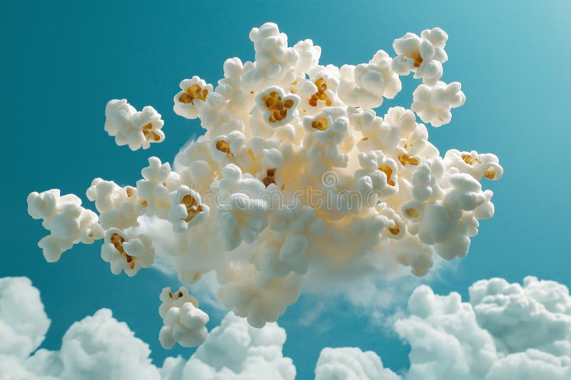white cloud popcorn