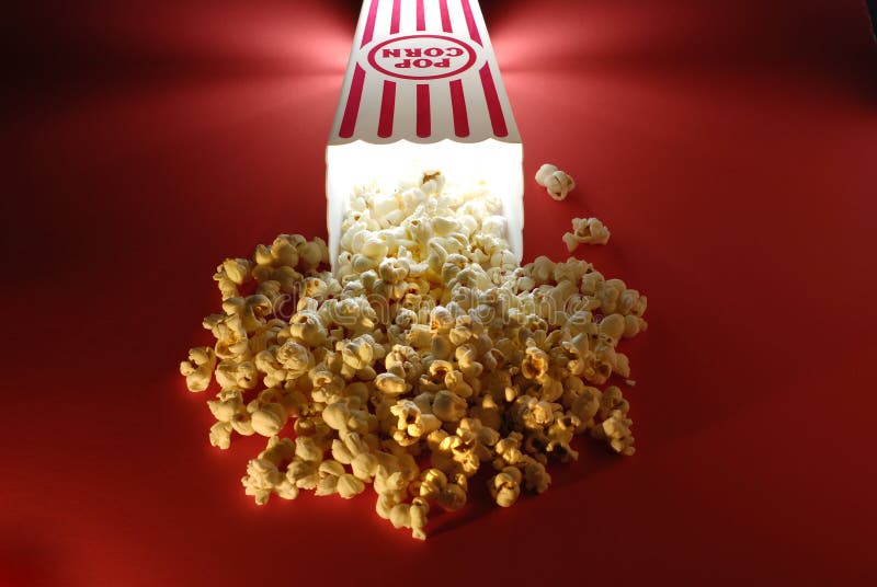 Popcorn at the Movies stock image. Image of popcorn, snacking 7948395