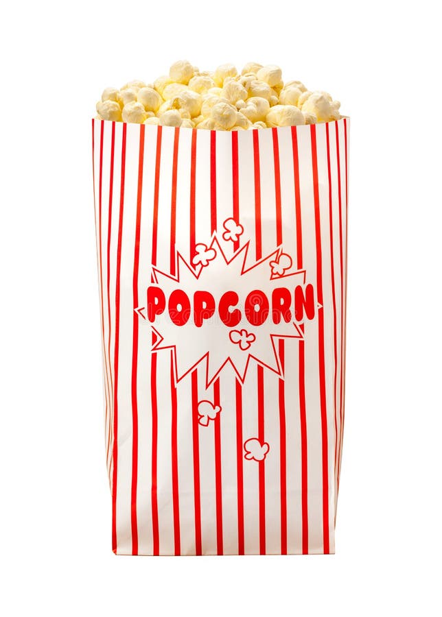 Popcorn-Tasche lokalisiert