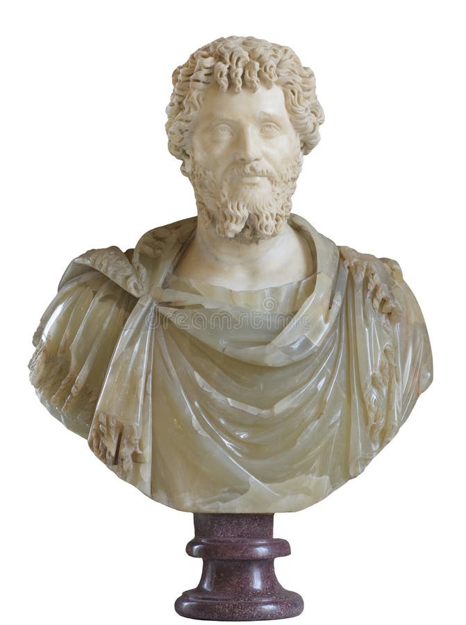 Bust of Commodus - Roman emperor. Bust of Commodus - Roman emperor