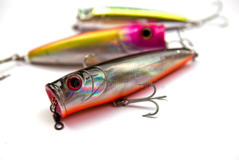 Popper for fishing royalty free stock photo