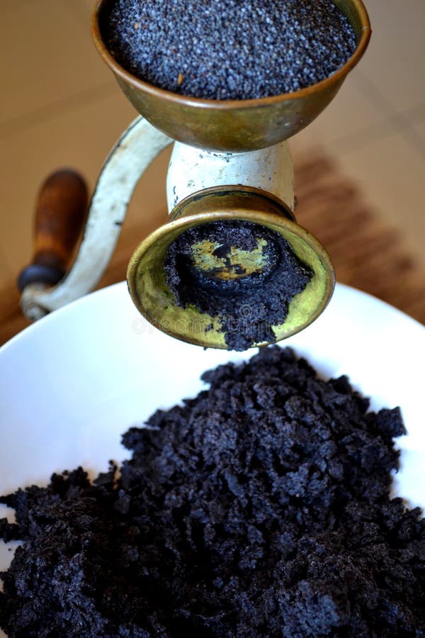 Grinder poppy stock image. Image of baking, meal, cooking 36459919