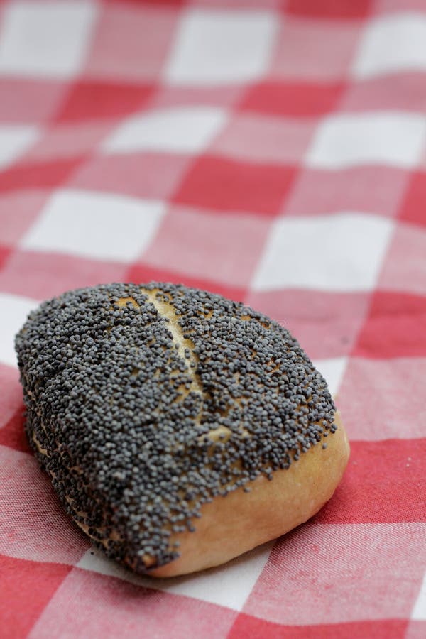 Poppy seed bun stock image. Image of baked, seed, healthy 25675079