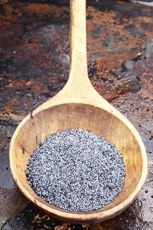 Poppy Seeds stock image. Image of herb, drink, healthy 24473735