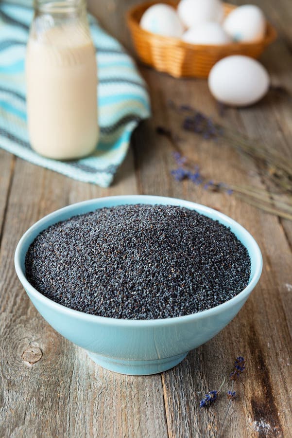 Poppy with milk stock photo. Image of food, opiate, natural 25657114