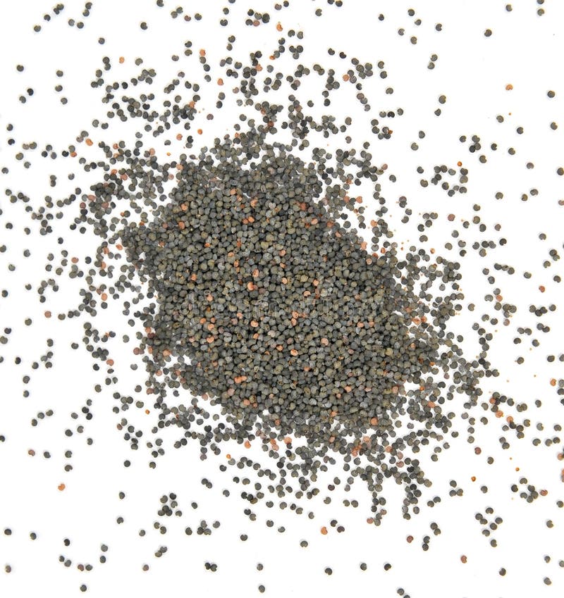 Poppy seeds texture