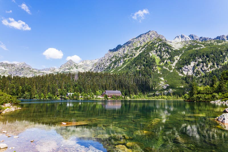 Popradské pleso nebo Popradské pleso je horské jezero ve Vysokých Tatrách na Slovensku