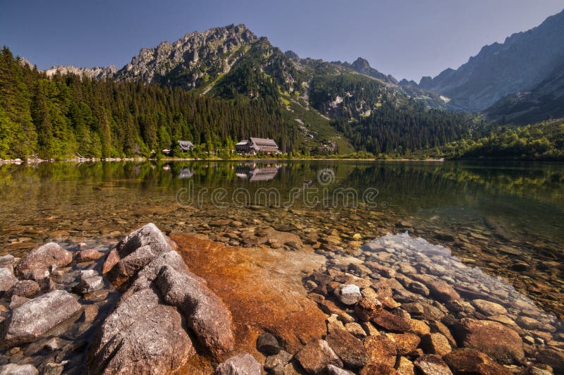 Popradske pleso lake