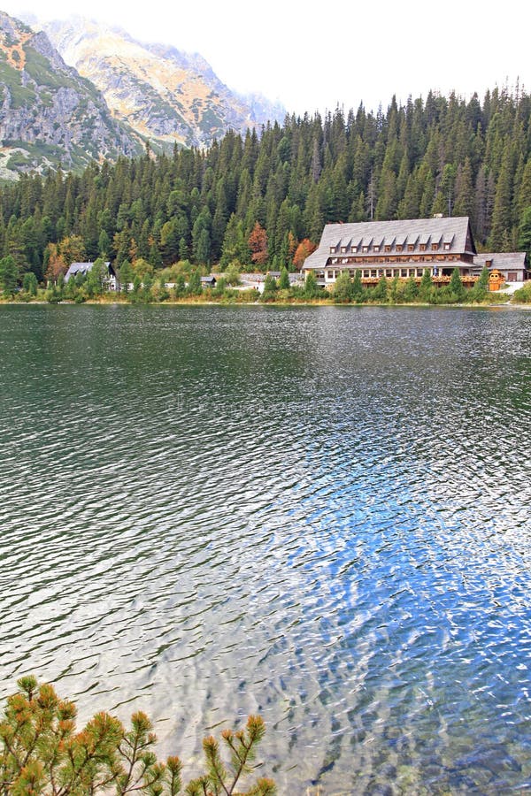 Popradske pleso - tarn in High Tatras, Slovakia