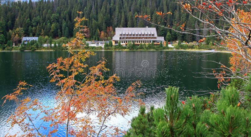 Popradské pleso - pleso ve Vysokých Tatrách, Slovensko