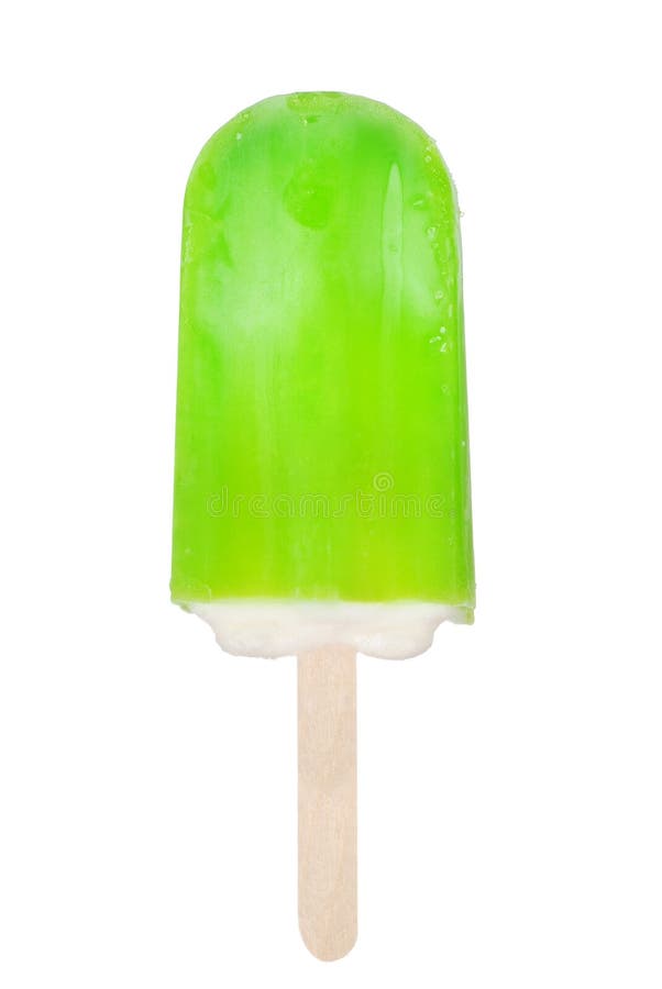 Popsicle del creamsicle della calce immagine stock Popsicle del creamsicle della calce immagine stock