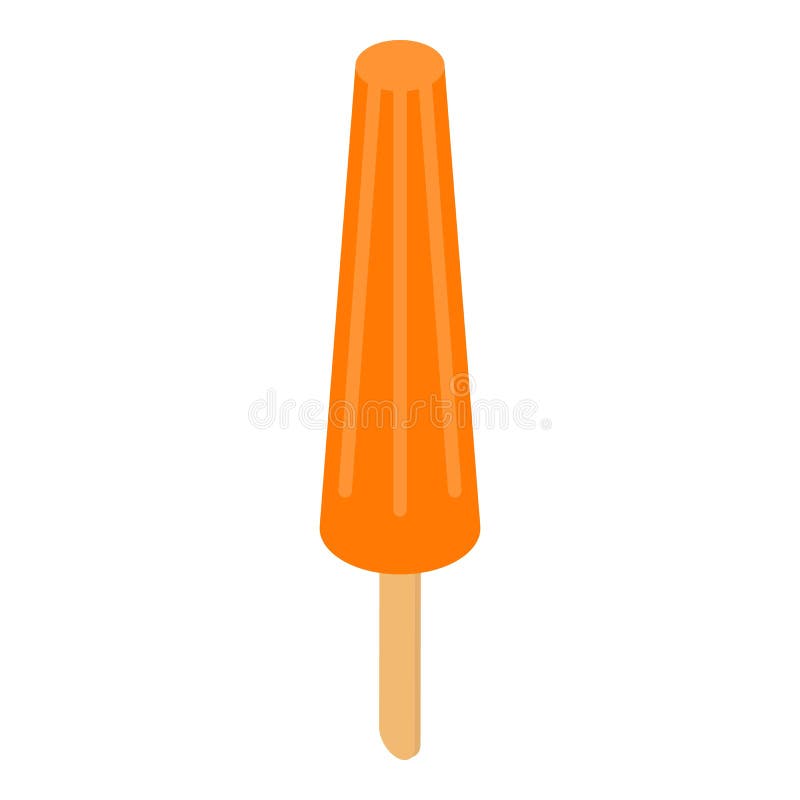 Fudge Popsicle Cartoon Illustration Stock Vector - Illustration of